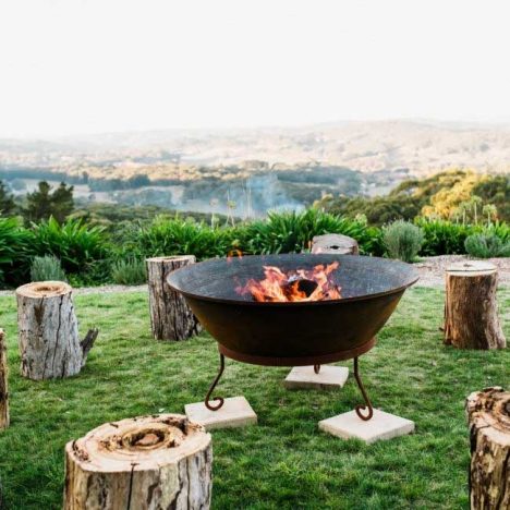 Winter Fire pit #